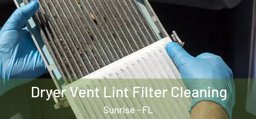 Dryer Vent Lint Filter Cleaning Sunrise - FL